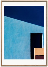 Ingelijste digitale print Blues Flip