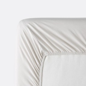 Effen hoeslaken in gewassen katoen, omslag 30 cm, Scenario