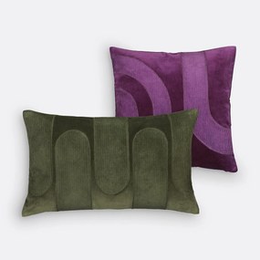 Kussenhoes in fluweel 40x40 cm, Brimo