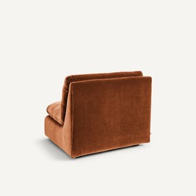 Modulaire hoek in fluweel, GIULIANO