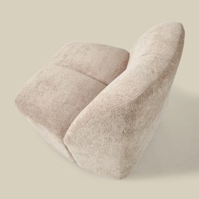 Moderne Fauteuil Beige