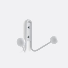 Dubbele kleerhanger in staal, Hiba