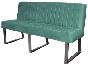 Eetkamerbank - Hengelo - stof Element turquoise 15 - 200 cm