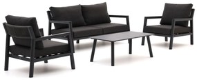Stoel-bank loungeset Manifesto  | 4 personen | Loungeset Grijs | Aluminium | Kees Smit Tuinmeubelen