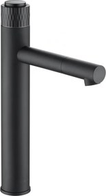 Mexen Diamond hoge wastafelkraan, zwart - 71510-70