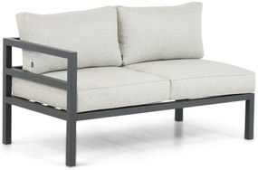 Hoek loungeset 5 personen Aluminium Grijs  Lifestyle Garden Furniture Rodenzo