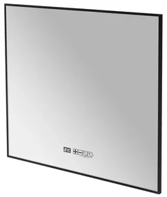 Eurom Sani 600 Mirror Infraroodpaneel met spiegel - 100x70cm - LED verlichting - WiFi - 600 watt - mat zwart 350746