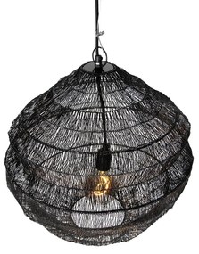Oosterse hanglamp zwart 45 cm x 40 cm - Vadi