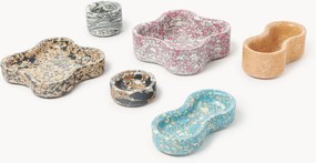 Decoratieve schalen Elara van kunstmarmer, 6-delig