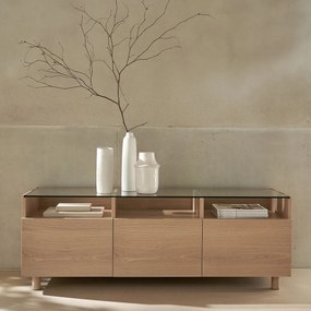 Vaas in keramiek H33,5 cm, Erna