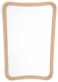 Spiegel in rotan 87x 59 cm, Sakhara