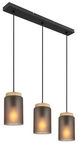Hanglamp  APP1812-3CP Frosted Grey