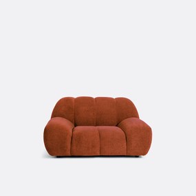 XL fauteuil, reliëfstof, Nuria