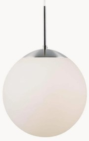 Kleine hanglamp Cafe van opaalglas