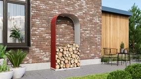 Vitavia Houtopslag Ardor 401 - hoog - robijnrood - Houtopslag - L200 cm hoog