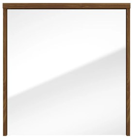 Fontana Basic spiegelkast 60cm met 1 deur walnoot