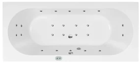 Lambini Designs Round Bubbelbad Silent 190x90cm 10+4+2 hydro en 8 aero jets + kleurenlamp