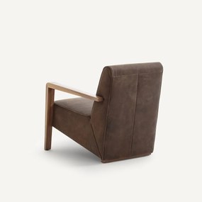 Leren fauteuil Sanami