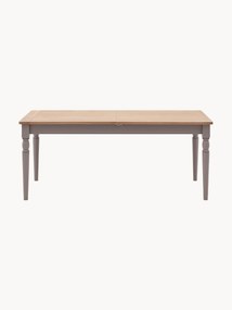 Uitschuifbare houten eettafel Eton, handgemaakt, 180 - 230 x 95 cm