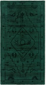 Handgeweven viscose vloerkleed Shaila