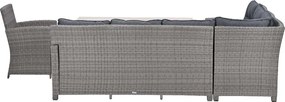 Garden Impressions Jaru lounge dining set 6-delig links - light teak vironwood