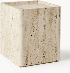 Travertin bijzettafel Pietra