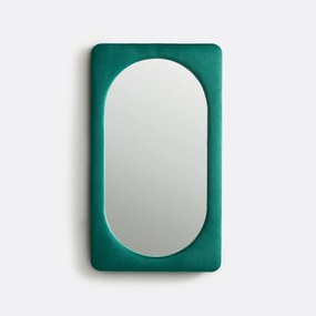 Rechthoekige spiegel met fluweel, 40x70 cm, Velvet