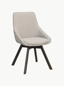 Draaibare gestoffeerde stoelen Alison, 2 stuks