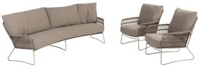 4 Seasons Outdoor Botanic loungeset  Loungeset    taupe weerbestendig