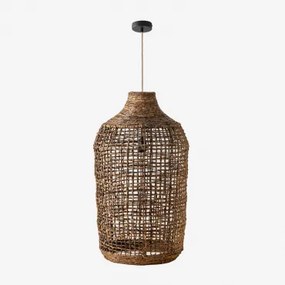 Plafondlamp Arantxa Natuurlijk - Zwart & Ø40 Cm Arantxa - Sklum