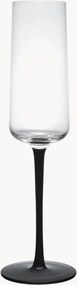 Kristallen champagneglazen Mikasa Palermo, 4-delig