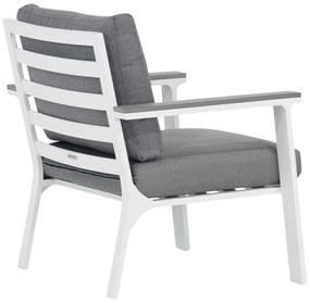 Lifestyle Garden Furniture Palazzo Lounge Tuinstoel Aluminium Wit