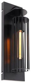 Moderne wandlamp zwart draad - Balenco Wazo Modern E27 Binnenverlichting Lamp