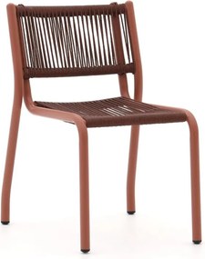 Dining tuinstoel | Manifesto  Cecita | Rope (touw) | Taupe | Stapelbaar | Kees Smit Tuinmeubelen