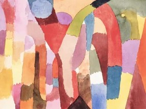Kunstreproductie Movement of Vaulted Chambers, Paul Klee