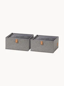 Opbergdozen Premium, 2 stuks