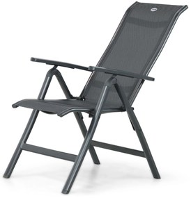 Tuinset 6 personen 210 cm Aluminium/textileen Grijs Hartman Alice/Venustas