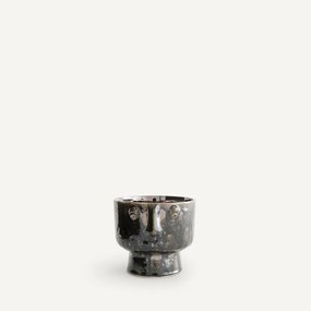 Geglazuurde keramische bloempot, H15cm, Lesego