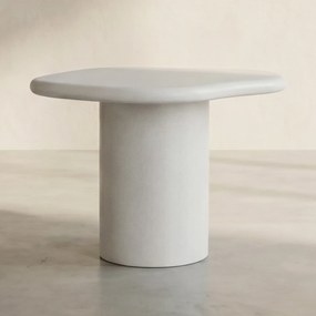 By-Boo Seki Witte Bijzettafel Organisch - 57 X 44cm.