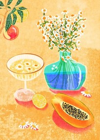 Ilustratie Summer Day Vibes, Raissa Oltmanns