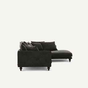 Chenille fluwelen hoekbank, Lazare