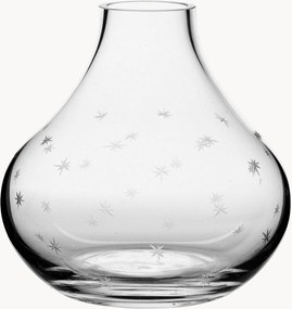 Mondgeblazen kristallen vaas Stars, H 11 cm