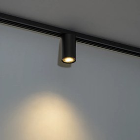 Moderne spot zwart voor railsysteem 1-fase GU10 35mm - Iconic Ruby Honey