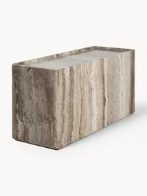 Travertin bijzettafel Pietra