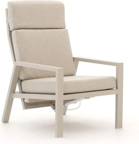 Lounge tuinstoel | Manifesto  Alzano | Aluminium | Taupe | Verstelbaar | Kees Smit Tuinmeubelen