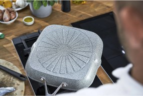 BALLARINI Salina Grillpan Granitium Titanium Extreme 28 x 28 cm - Salina - BALLARINI