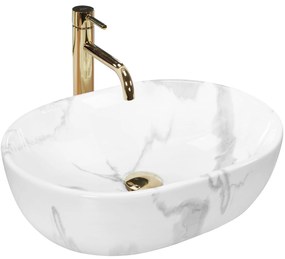 Opzetwastafel REA Amelia Marmo Shiny