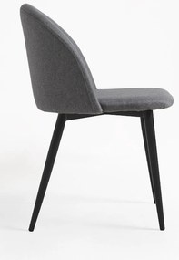 Stoel Black Vint Stof