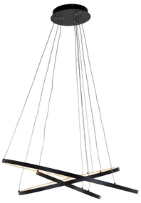 Richmond Interiors Amira Design Hanglamp Zwarte Ringen