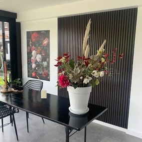 AkuPanel 240 cm Zwart Eiken   - Akoestische panelen